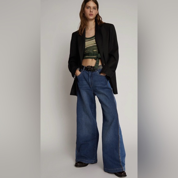 Munthe Denim - Munthe OBBIA PANTS INDIGO size EU 36